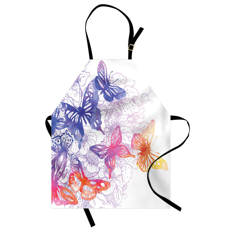 No Pattern Bib Apron