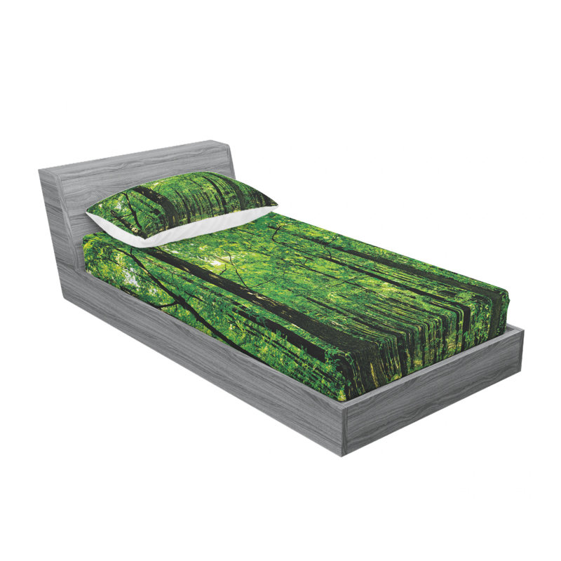 Microfiber Sheet Set, Twin XL Sheet Set with Fitted Sheet