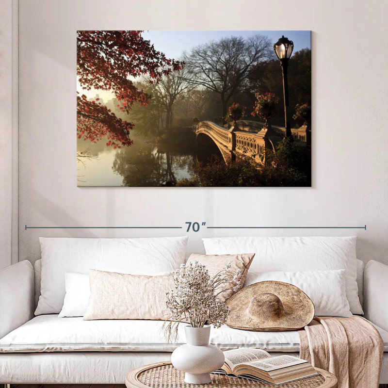 Lilie Central Park Arch Bridge, 32" H x 48" W