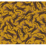 Ardmore 'Cheetah Kings' Velvet Fabric