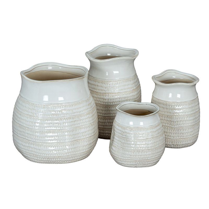 Catheline Handmade Ceramic Table Vase, 26cm H x 26cm W x 26cm D