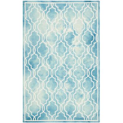 Chanal Hand Tufted Wool Geometric Rug