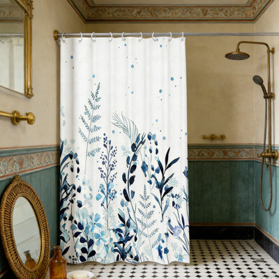 Ensemble de rideau de douche Leaves