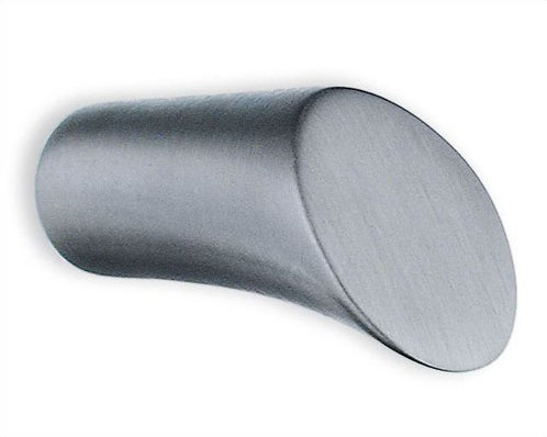 Poignée conique Beslagsboden, Chrome brossé, l 0,625 po x P 1 po