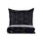 Luxurious Ranforce King Quilt Cover Set, 100% Cotton, Gold & Black | Duvet Cover 94.5 x 86.6 inches, 2 Pillowcases 23.6 x 23.6 inches | Reactive Printing, Machine Washable, Button & Envelope Closure | Elegant Bedding Upgrade-112932146-112932186