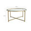 Plante Cross Legs Coffee Table