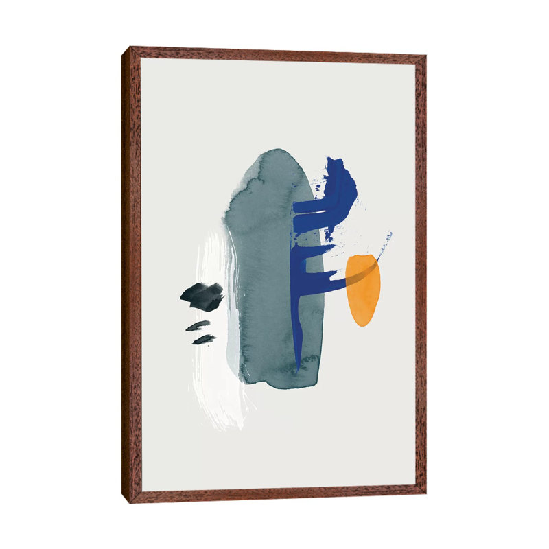 Beginning by Leemo - Print on Canvas, Classic Brown Wood Framed, 101.6 cm H x 66.04 cm W