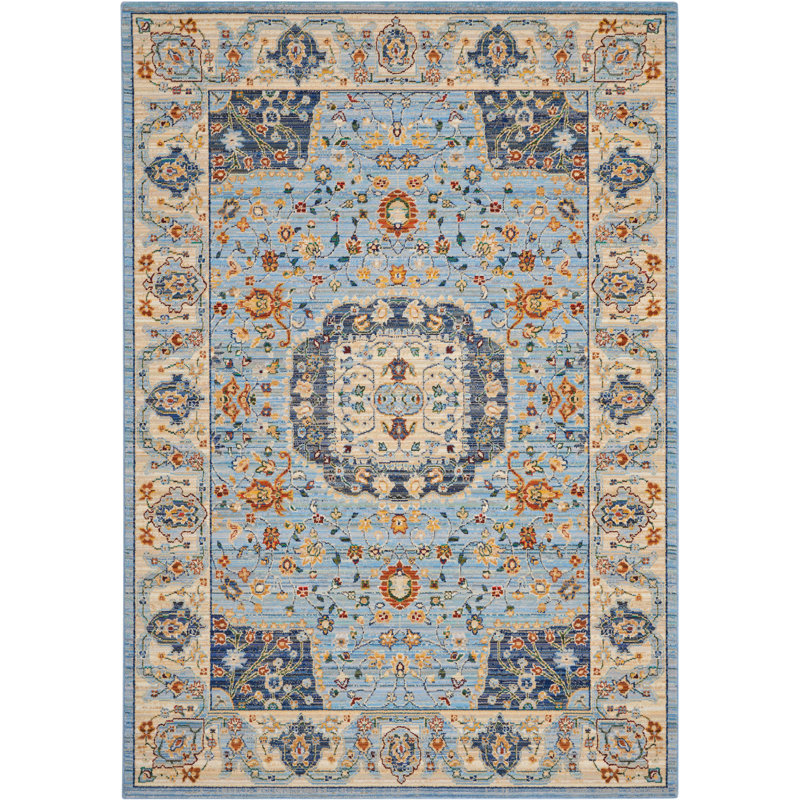 Vetri Oriental Indoor Rug, Rectangle 5'6" x 8'