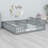 Double Twin Floor Bed With Fence And Guardrails-1321092691