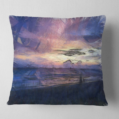 Landscape Throw Pillow