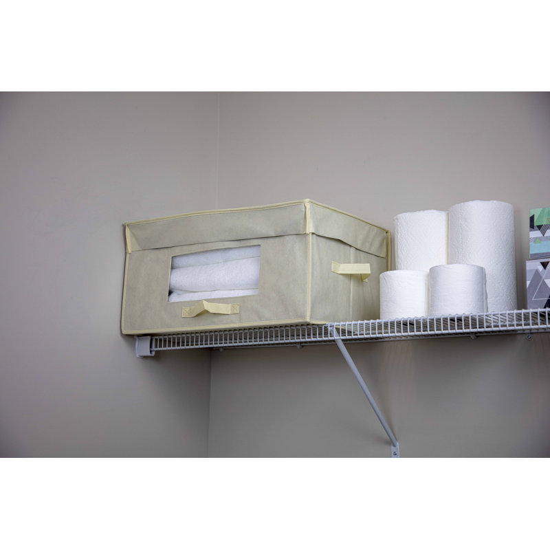 Rangement sous le lit en tissu, Ivoire