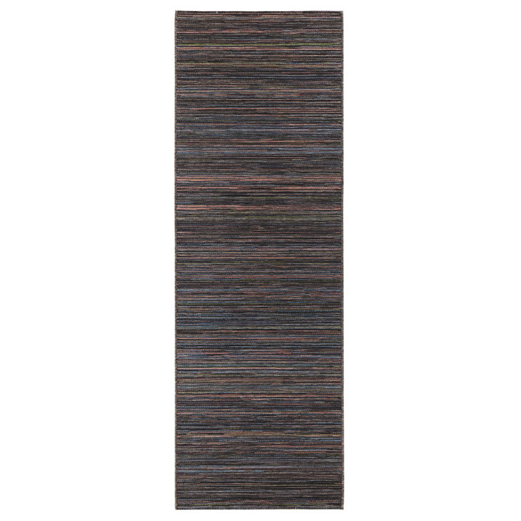 Lotus Flatweave Brown Rug