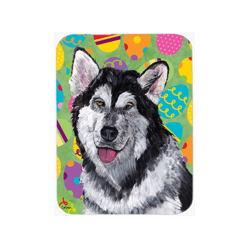 Planche à découper en verre Alaskan Malamute