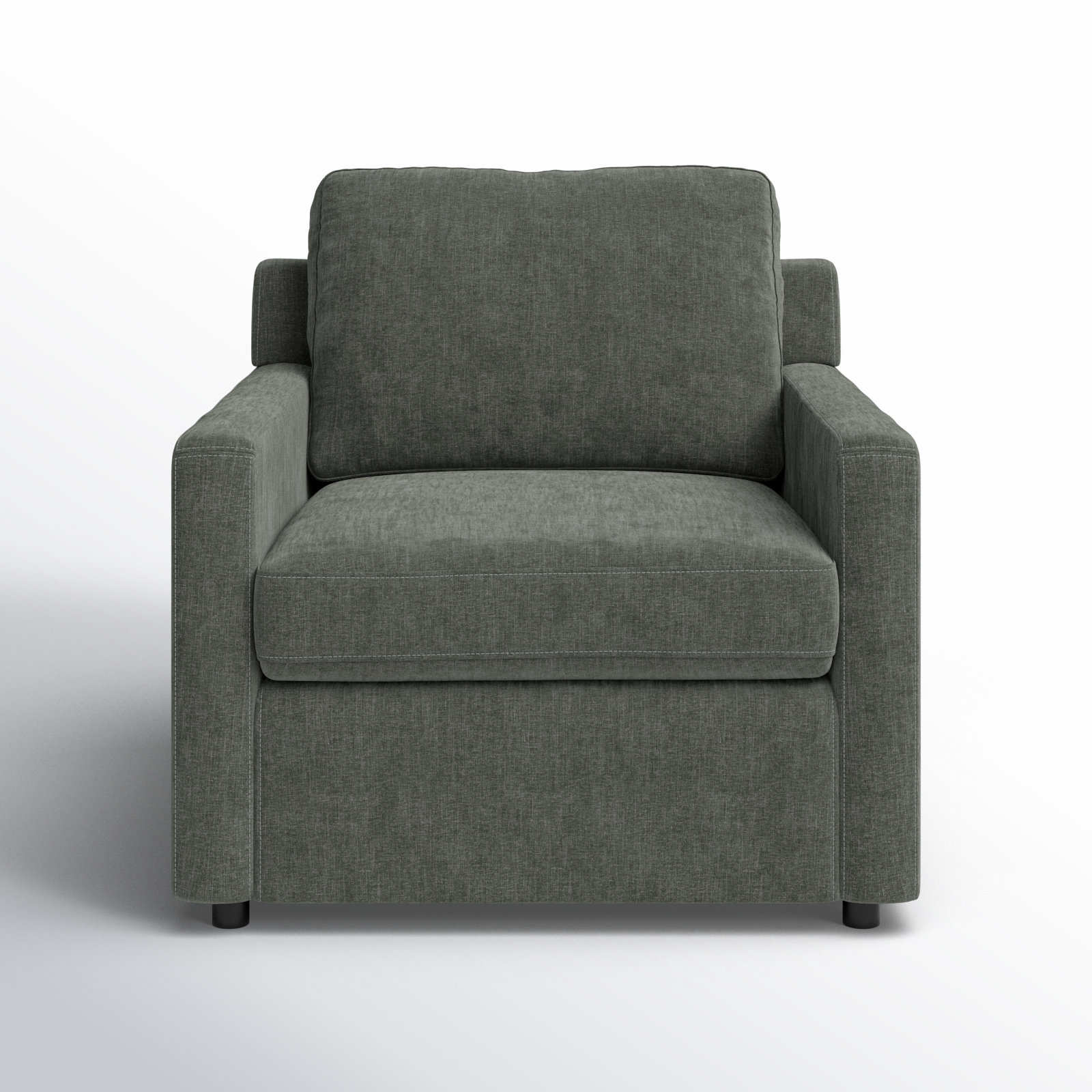Jorgenson Armchair, Forest Performance Chenille