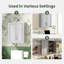 Armoire de rangement moderne avec tablettes réglables-980821154