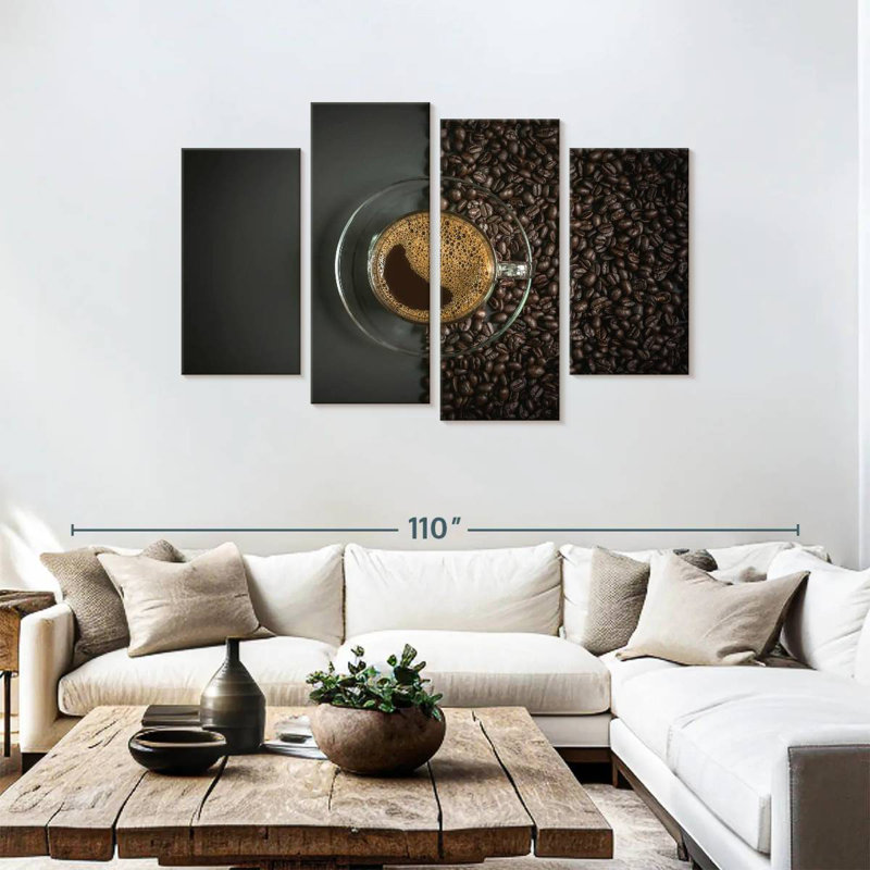 Yarlin Simple Coffee, 48" H x 75" W