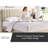 DeCoro Chicago Modern Tufted Upholstered Platform Bed-235688530-237924060