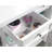 Jaavon 152.4cm x 76.2cm Craft Table with Sewing Machine Platform