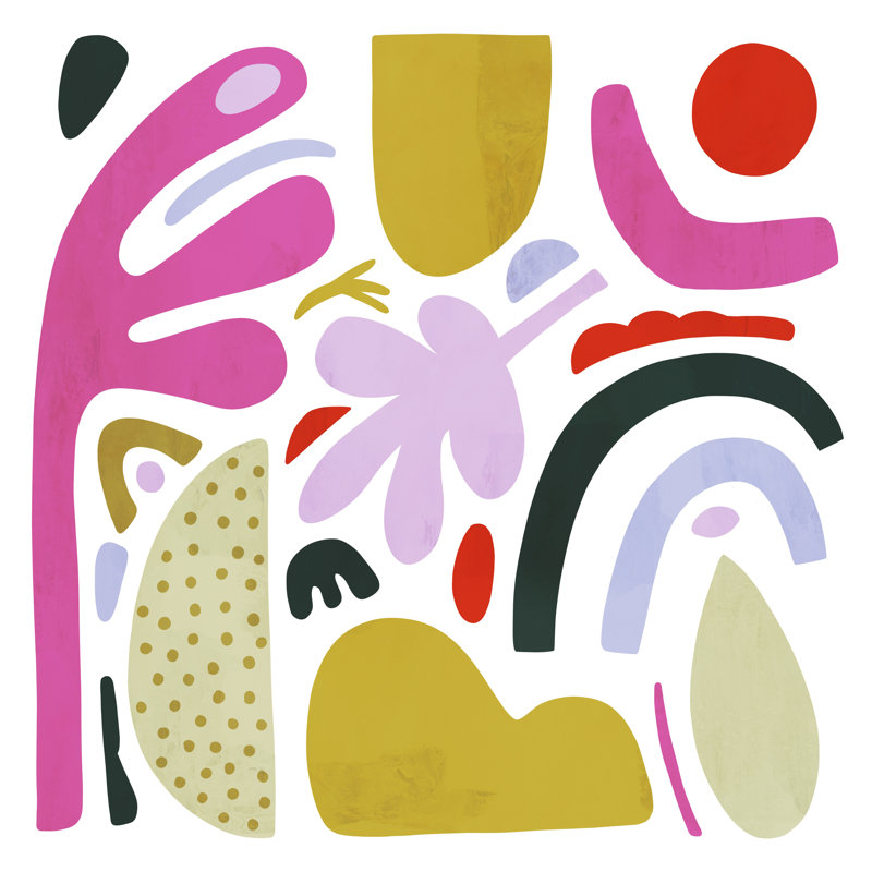 A La Carte II by Victoria Borges - Wrapped Canvas Painting, 122cm H x 122cm W