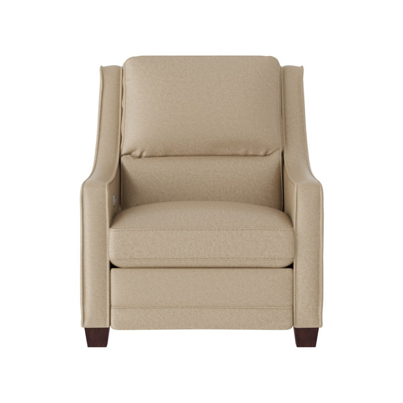 Universal Upholstery Upholstered Chair, Beige Leather