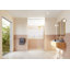 Stellar 57 in. x 78 in. Fully Frameless 3 Panel Inline Hinge Shower Door