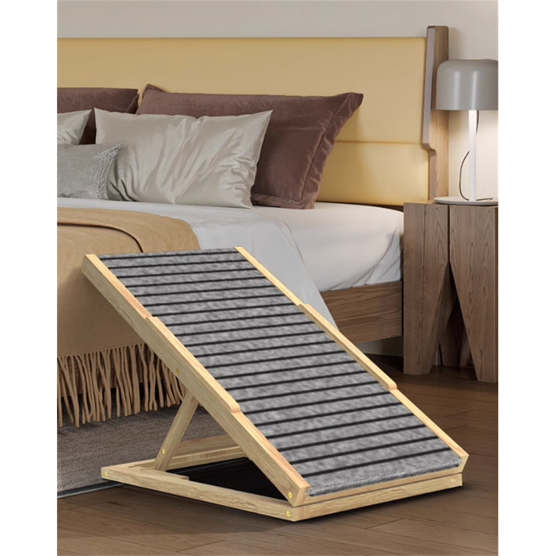 Escalier pour chien en bois, Petit (H 15,74 po x l 27,55 po x P 13,77 po)