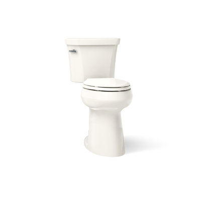 Highline™ 1.28 GPF (Water Efficient) Elongated Two-Piece Toilet with High Efficiency Flush (Seat Not Included)