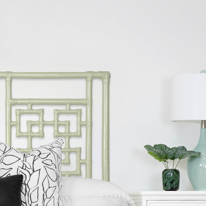 Palm Springs Low Profile Standard Bed, King, Celery Green