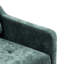Simple confortable avec orifice latéral et rangement, rembourrage en coton PP, pieds en bois rétro de style nuage pour chaise de chambre à coucher foncé, rembourrage multicouche, salon de rangement-1856147924