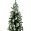 3' Flocked Holiday Tree with LED Lights