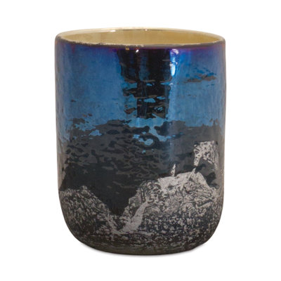 5'' H Glass Tabletop Votive Holder