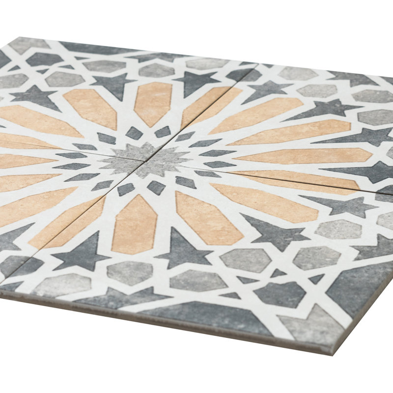 Garden Sunflower 8" x 8" Porcelain Patterned Wall & Floor Tile