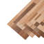 36pc Self-adhesive Wood Grain PVC Floor Tiles-122581670