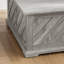 Table basse rustique à plateau relevable avec rangement caché et motif à chevrons, 35,5 po pour le salon-211558037