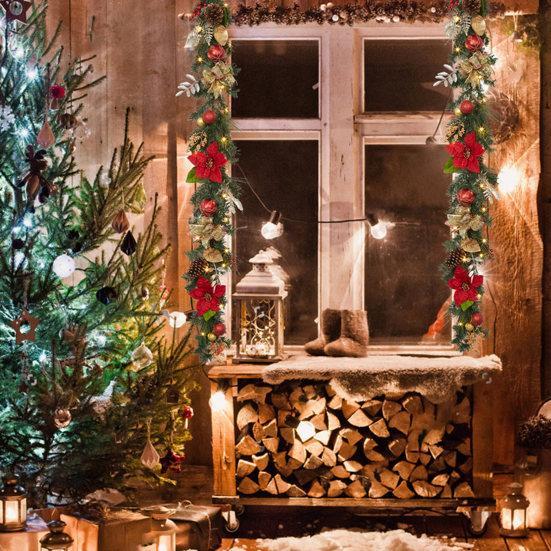 Guirlande 6 pi avec 20 lumières DEL pour Noël
