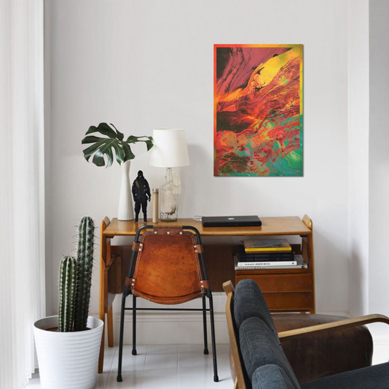 «Nourrissez votre tête IV», impression sur toile, H 12 po x l 8 po x P 0,75 po, Pas de tapis, Toile tendue