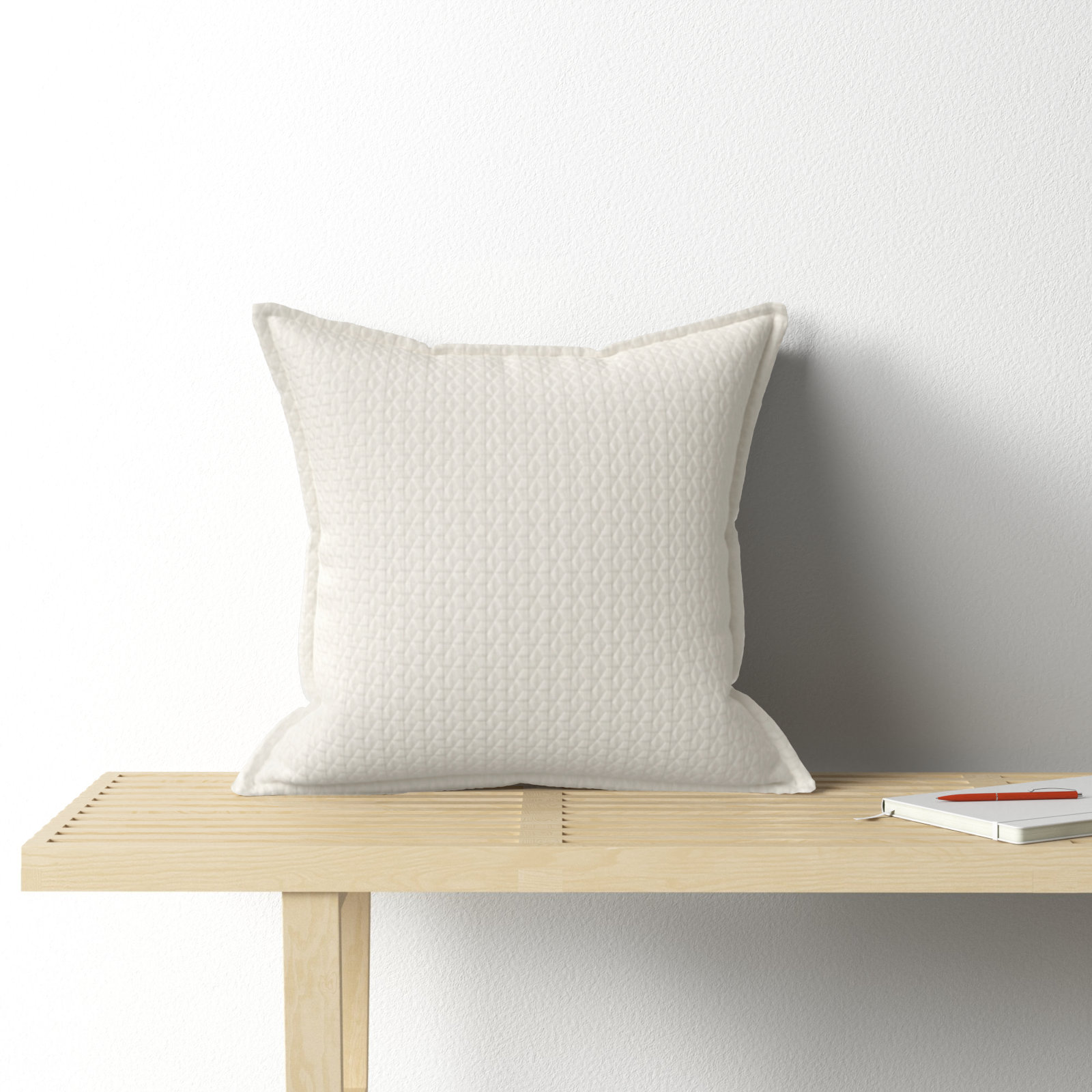 Aerin Square Cotton Pillow Cover