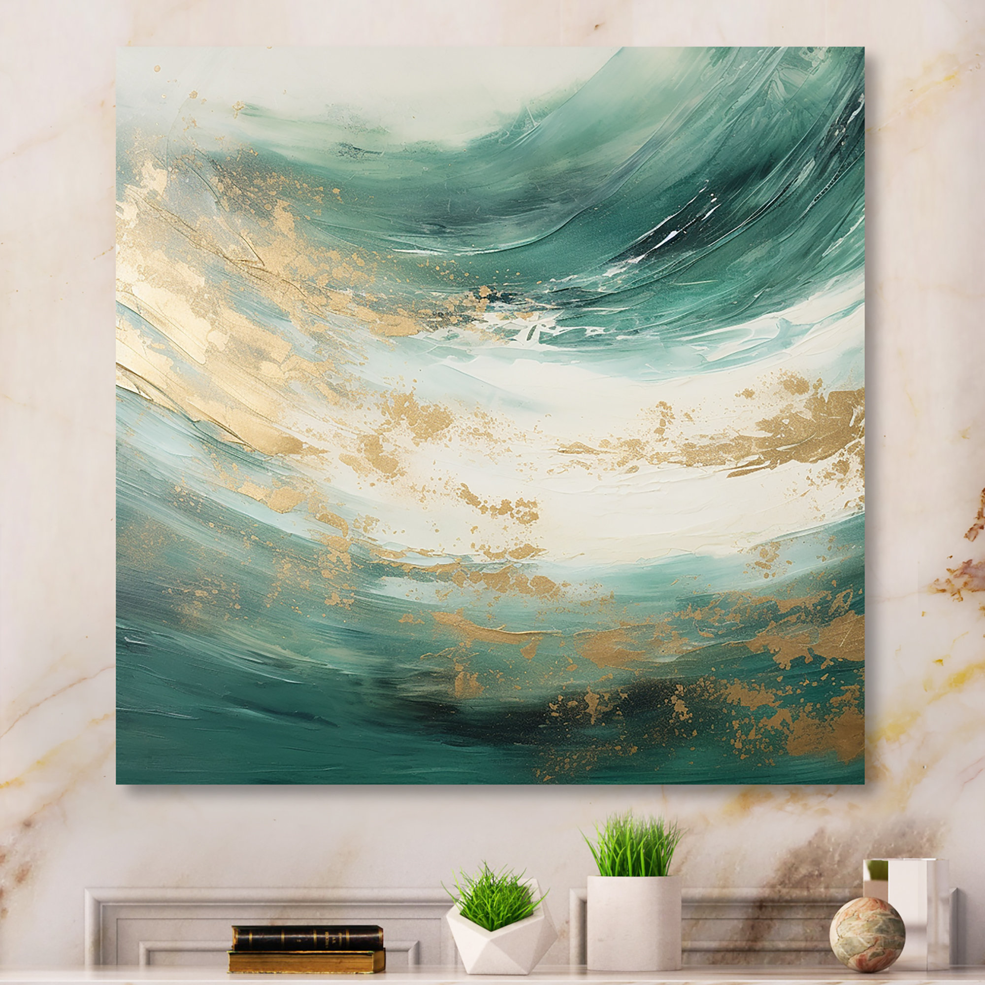 Picture of Wrought Studio™ - Abstract Metal Wall Decor | Wayfair