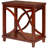 Solid Wood Rectangle Decorative Console Table, Table With X-design Design