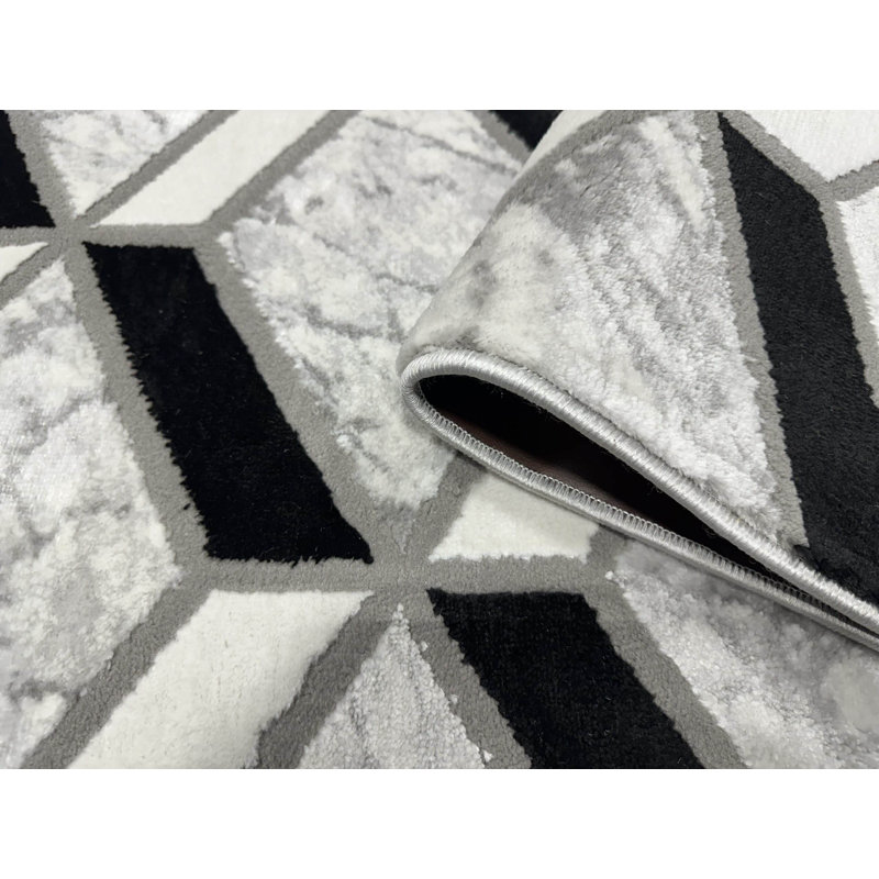 Tapis moderne abstrait abstrait Tabernash
