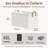 Fabric Foldable Storage Bins with Handles, Modern Storage Basket for Shelves, Closet, Dorm-755629052