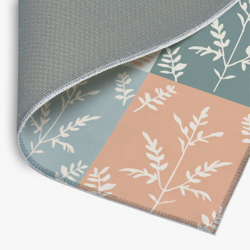 Tapis intérieur et extérieur Blush Petals, Rectangle 5 pi x 7 pi