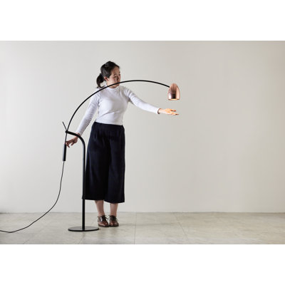Lampe sur pied arquée 84,2 po Hercules