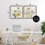 Ensemble de cadres flottants 2 pièces Pure and Simple Daisies, design par Jacob Q-225918849-225918860