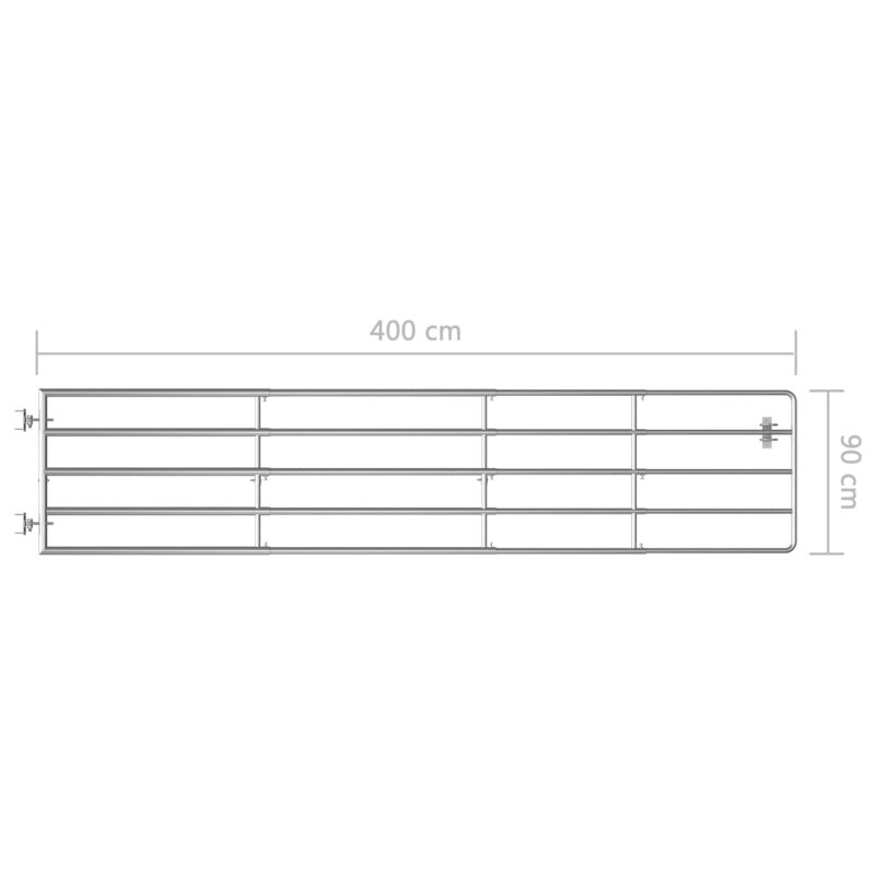 Panos 90 cm H x 400 cm W Gate Fencing