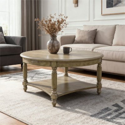 Locke Solid Wood Single Coffee Table