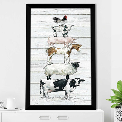" Farm Stack " by Carol Robinson