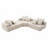 Boneless Oversized Modular L Shaped Sectional Sofa