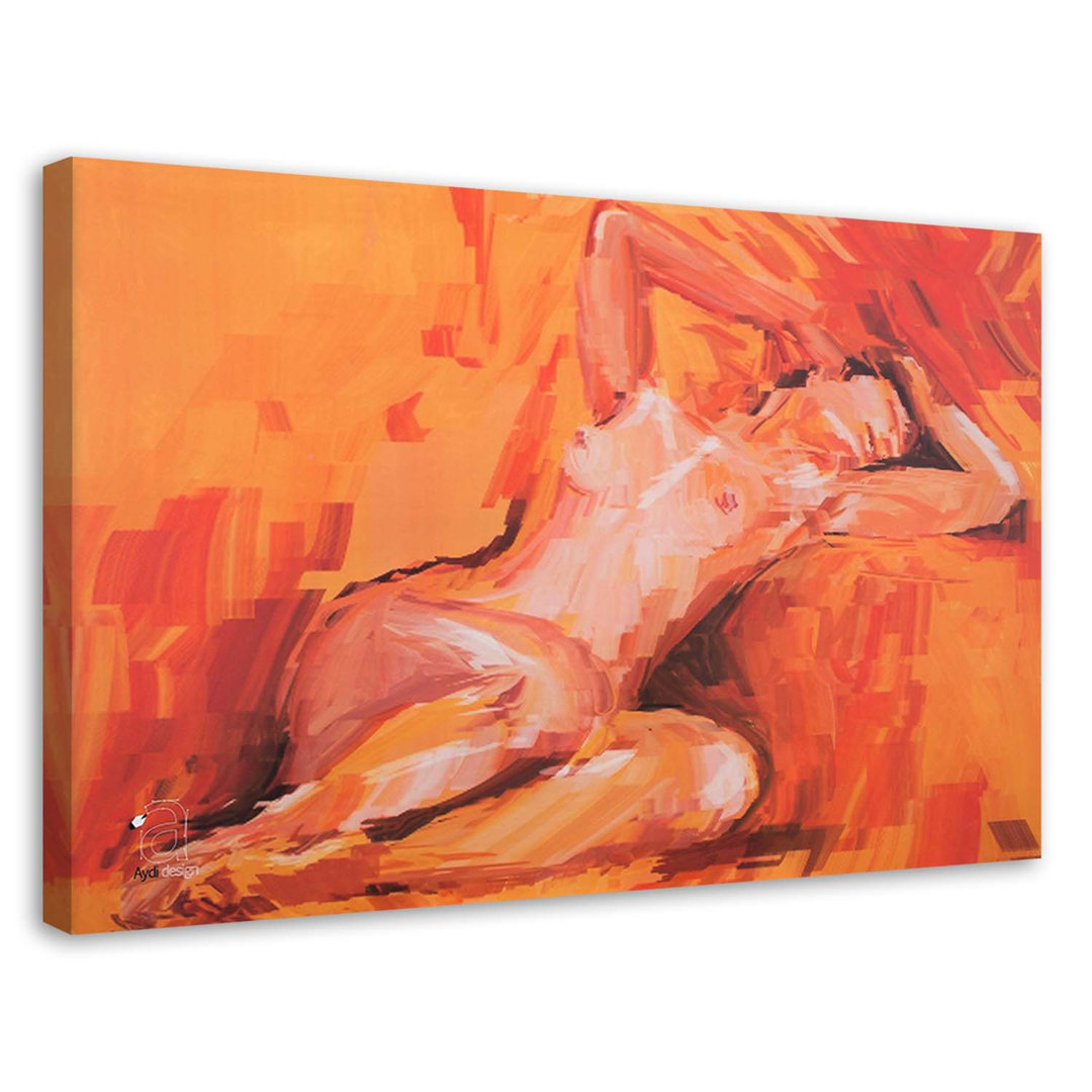 Leinwandbild Female Nude - Abstract 16026