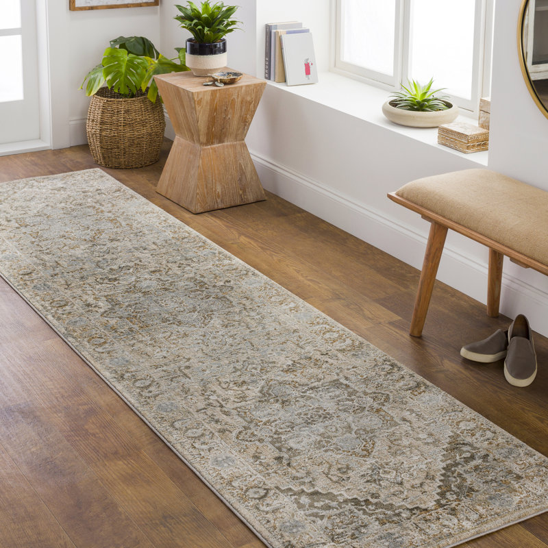 Hoeft Oriental Indoor Rug, Runner 2'6" x 10'